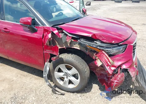 2021 Toyota Highlander Le from USA, damaged, VIN 5TDBZRBH8MS529396